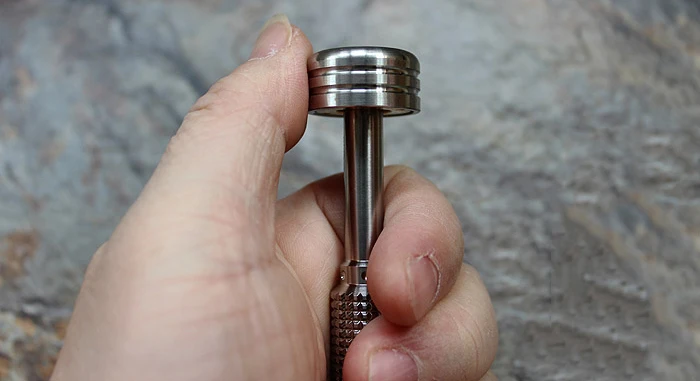 Топ из титанового сплава съемная отвертка ручка с керамическими подшипниками EDC многофункциональные инструменты нескользящий ремонт ручной инструмент