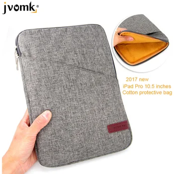 

For New iPad Pro 10.5 2017 Release Shockproof Tablet Liner Sleeve Pouch Bag for Pro10.5 inch Cotton Tablet Cover