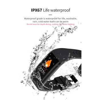 

NEW HOT C20 Color Screen 1.14 Inch Smart Wristband Bluetooth Smart Wristband Multi-function Sports Smart Wristband