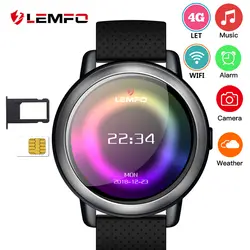 LEMFO LEM8 Smartwatch Android 7,1 4G LTE Sim WI-FI 1,39 дюйма 2MP Камера gps сердечного ритма IP67 Водонепроницаемый Смарт часы для Для мужчин Для женщин