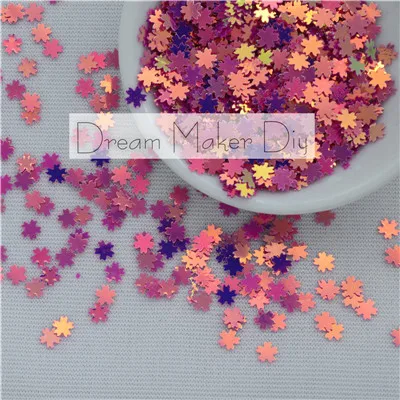 50g Brilliant Spring Flower and Vine Sequins for Crafts and Decoration