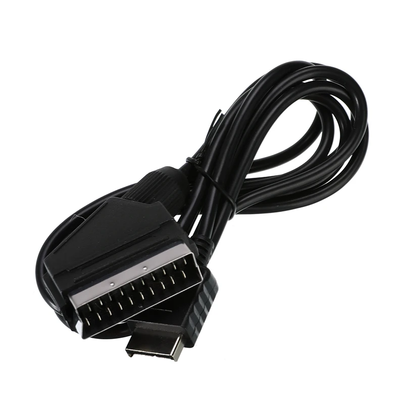 1,8 м av-кабель кабель RGB Scart tv AV свинцовый запасной Соединительный кабель для sony Playstation PS1 PS2 PS3 для PAL/NTSC консолей