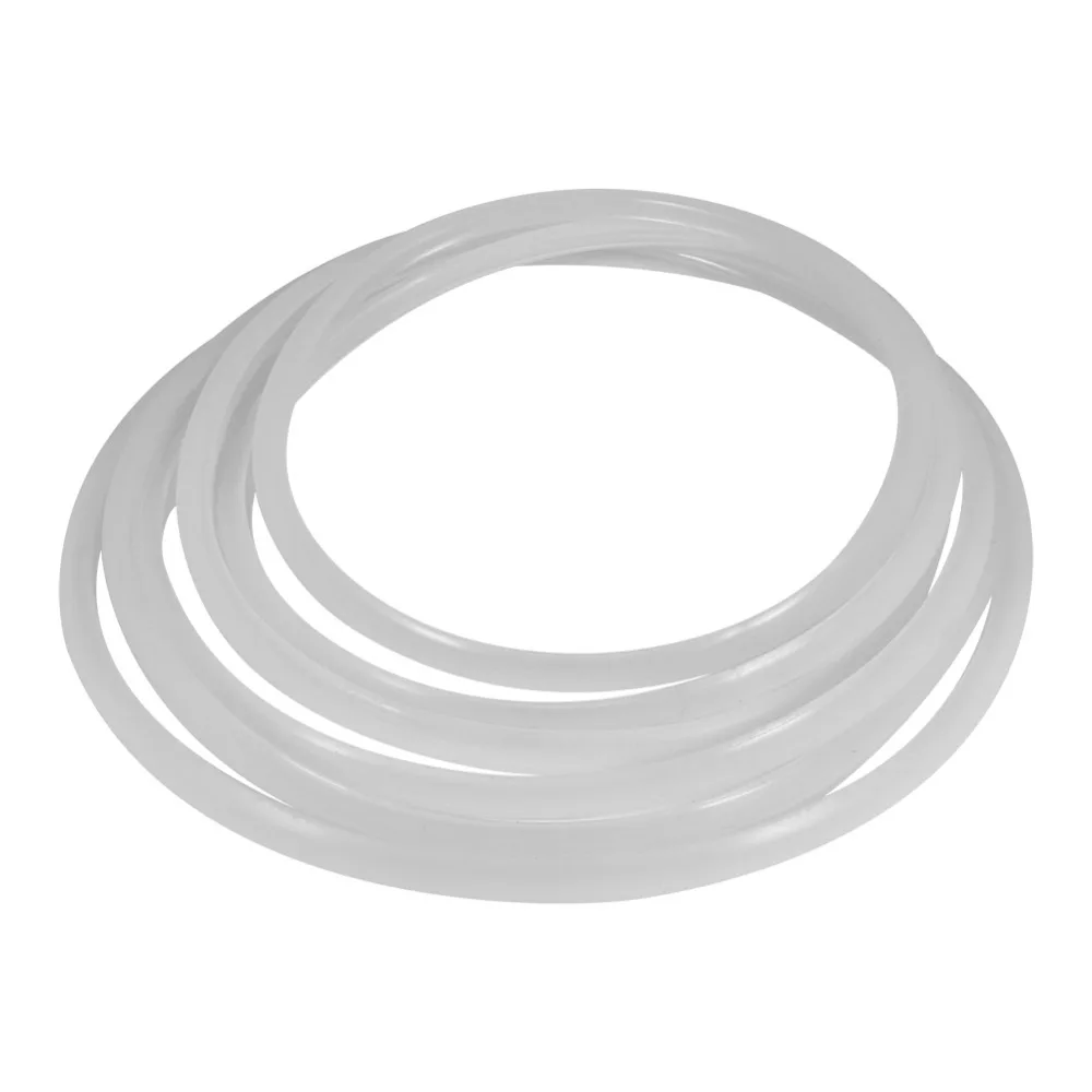 Fictory Silicone Gasket Size : L Replacement Clear Silicone Gasket Sealing Ring for Home Pressure Cooker Kitchen Tool 