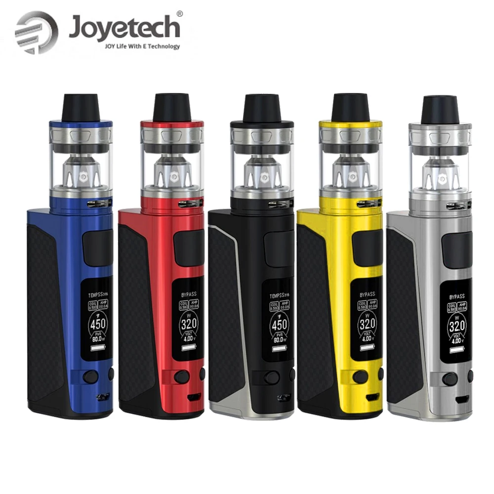 

Original 80W Joyetech eVic Primo Mini kit with 4ml ProCore Aries atomizer Tank No 18650 Battery Electronic Cigarette Vape Kit