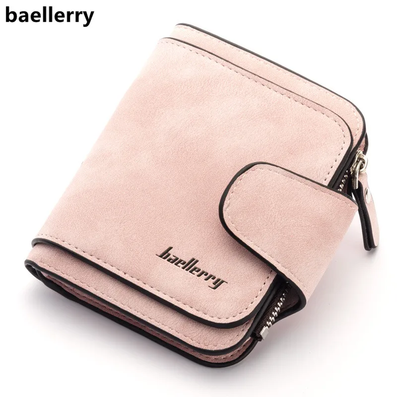 Baellerry, Женский кошелек, брендовый кошелек для мобильного телефона, большие держатели для карт, кошелек, сумочка, клатч, сумка на ремне через плечо - Цвет: pink