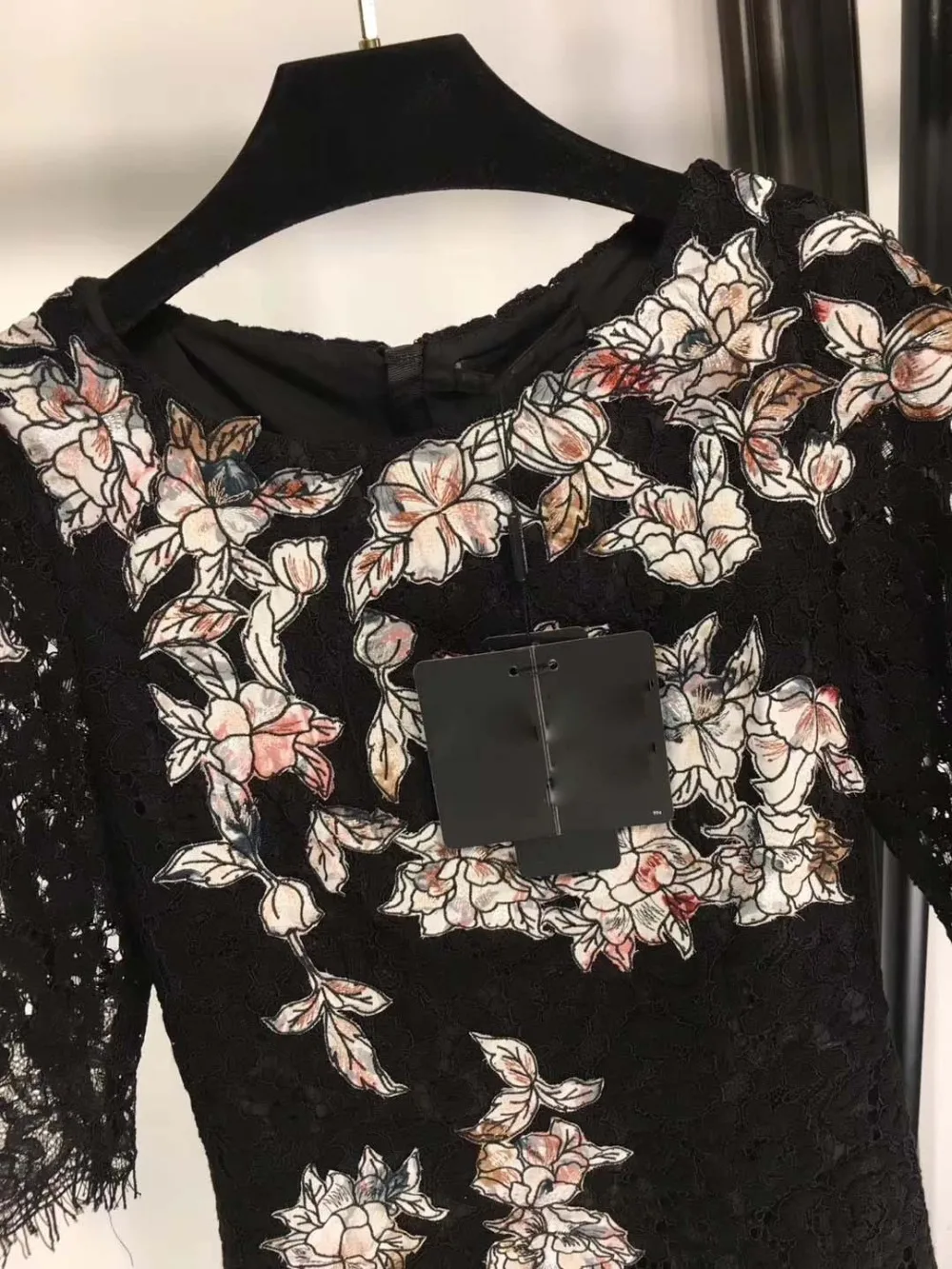Женские платья черный темперамент vestidos de fiesta de noche элегантное платье женские вечерние nighi модные кружевные миди vestide mujer