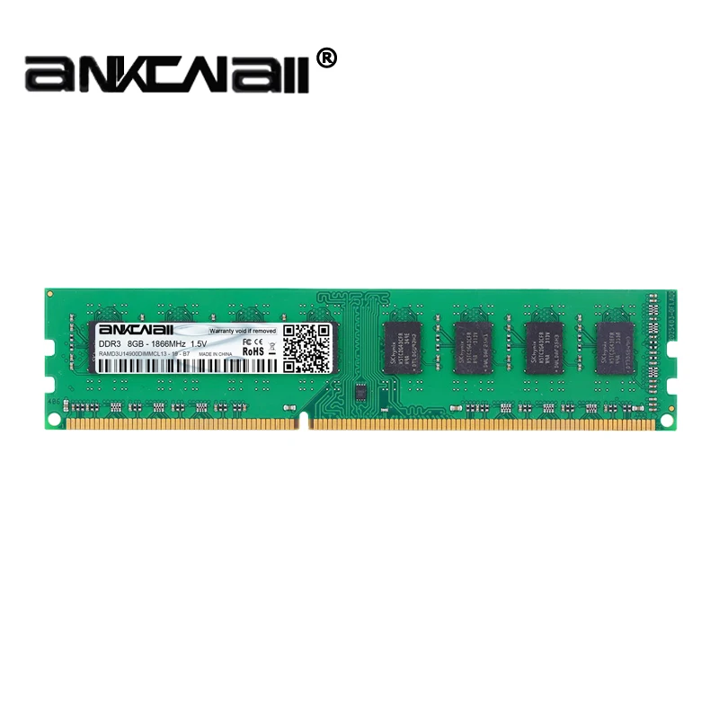 DDR3 4 ГБ/8 г ram 1866 МГц PC3 14900U Настольный ПК DIMM память 240 контакты для системы Intel Высокая совместимость