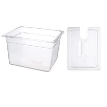 Récipient Sous Vide avec couvercle, réservoir d'eau de 11 L, bain pour circulateur, cuisson lente à Immersion