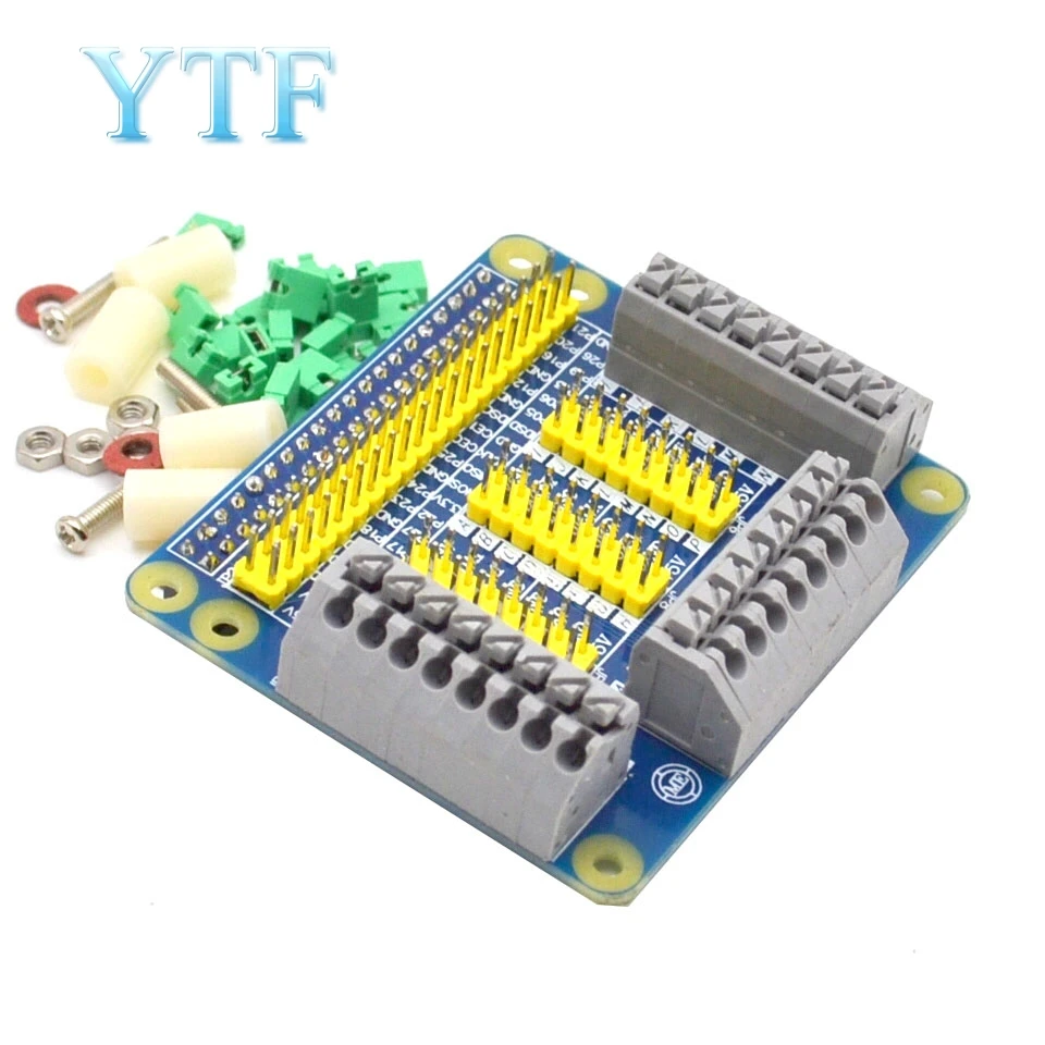 

GPIO Expansion Board Raspberry Pi Shield for Raspberry PI 2 3 B B+ With Screws for raspberry pi 3 model b diy kit