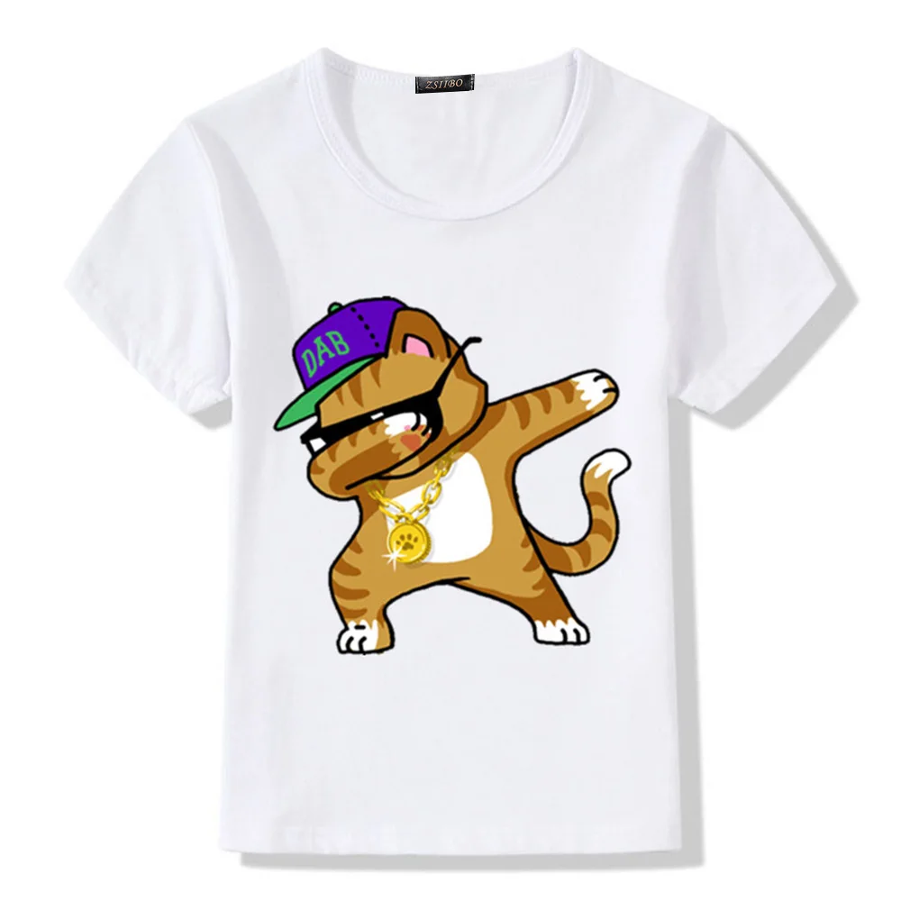2018 Unicorn Cartoon Funny Boys T Shirt Kids Rabbit Cat Panda Dog - 2018 unicorn cartoon funny boys t shirt kids rabbit cat panda dog summer t shirt baby girls clothes short sleeve 2 9 in t shirts from mother kids on