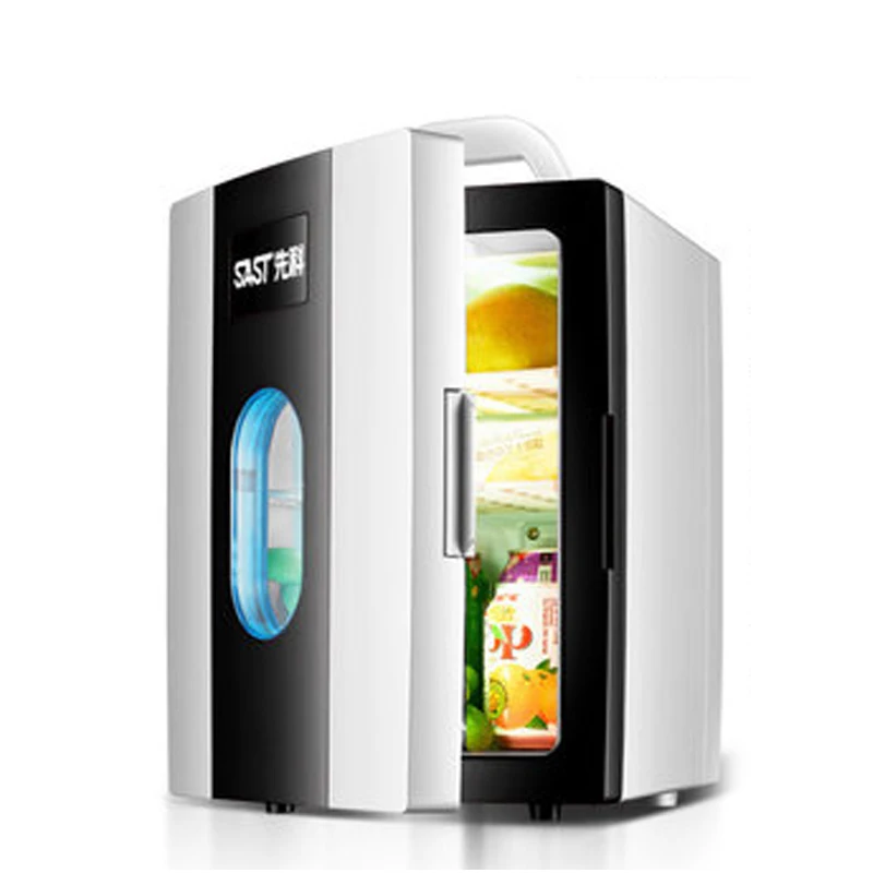 10L Car Mini Fridge Refrigerator Auto Portable Freezer Small Icebox Cooler Heater Household Low Noise Rapid Refrigeration