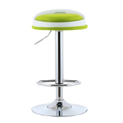 Поворотный подъемный стул барный регулируемый по высоте вращающийся сетчатая ткань с подставкой для ног бар/офиса/парикмахерский салон/стул для кассира cadeira - Цвет: M Net cloth