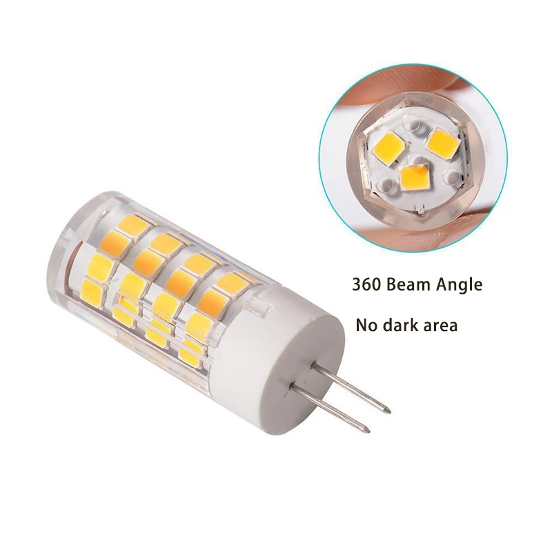 6pcs G4 LED Bulb 220V 110V 5W Lampadas led G4 Lamp 360 Beam Angle