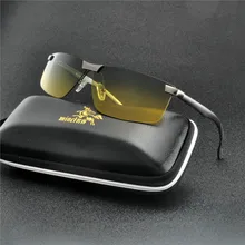 Мужские день и ночь поляризационные солнцезащитные очки для мужчин для улицы ночного видения солнцезащитные очки для рыбалки ретро мужские вождения старинные очки FML