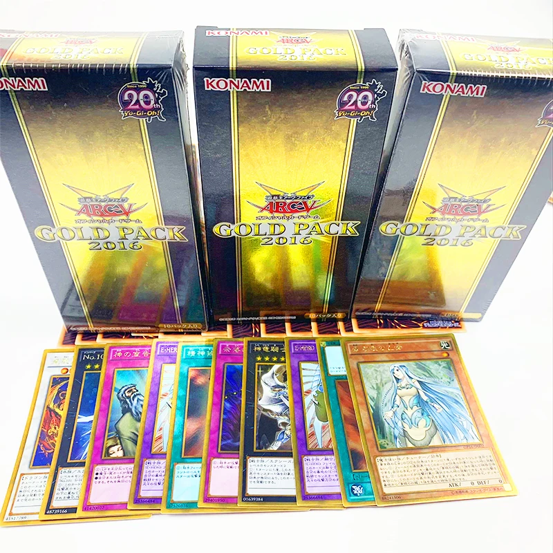 Yu-Gi-Oh! Легенда Золотой пакет GP16 по японскому King карты Анимация игра юджиох карты коробка для хранения