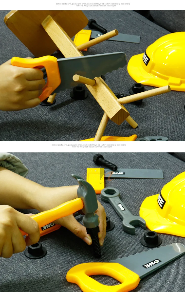 15 шт. Детские игрешечные Инструменты для ремонта мальчиков высокого моделирования набор инструментов детский игровой дом игрушки подарки на день рождения для детей