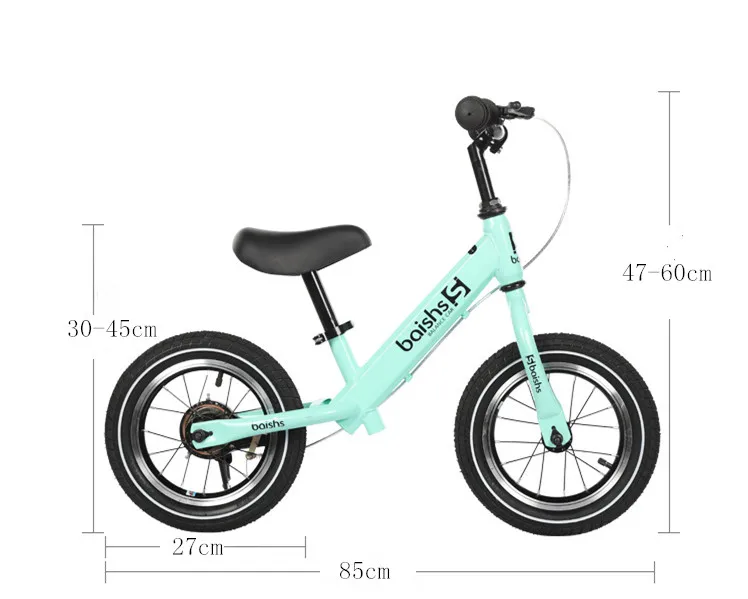 Perfect 3-6 Years Old Children Unisex Baby Toddler Bikes girls boys Bikes Foot Walker Pedal Balance Bike Bicycle New 10