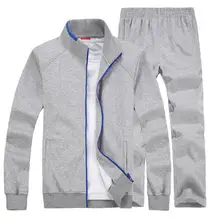 Мужской зимний спортивный костюм в полоску, стильная теплая толстовка для бега, большой размер 8XL