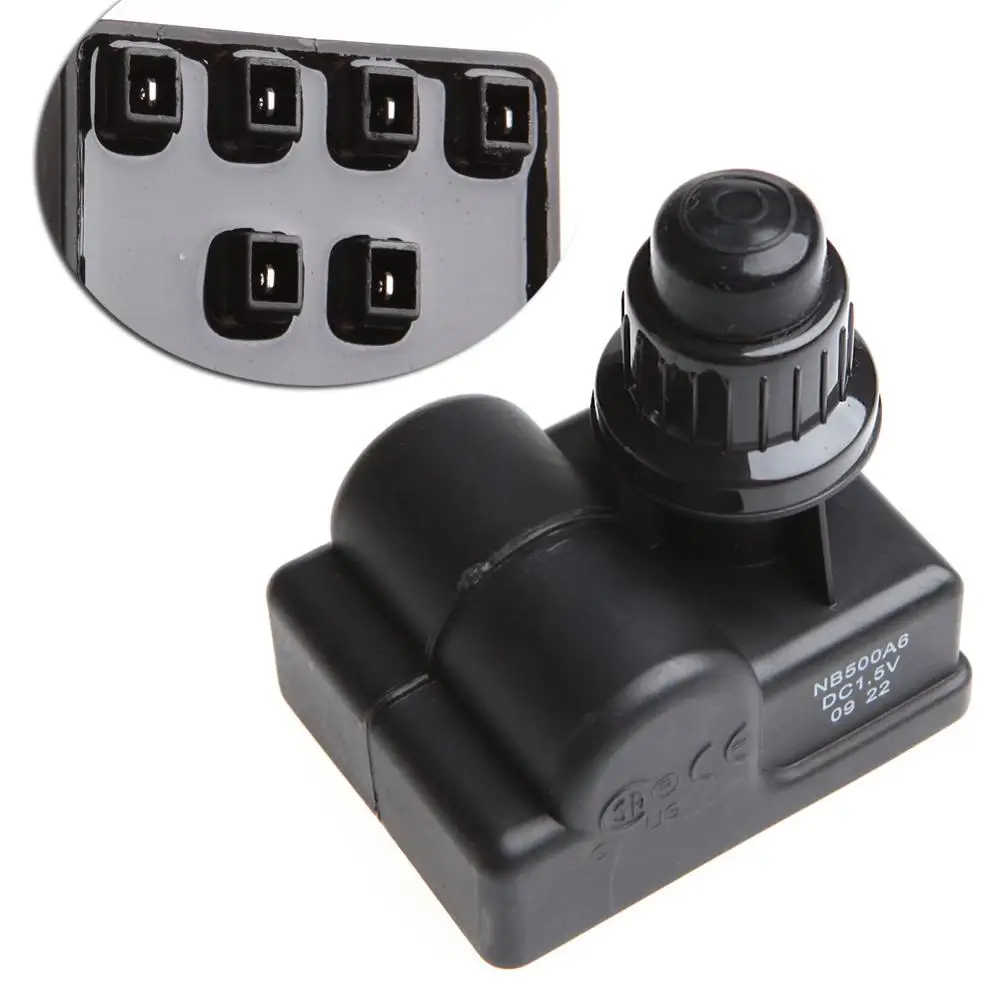 

BBQ Gas Grill Replacement 6 Outlet AA Battery Push Button Ignitor Igniter New