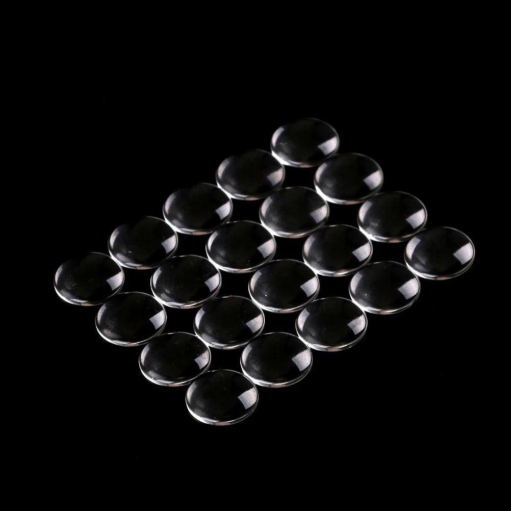 

CosCosX 10 Pairs/lot clear color Transparnt Glass Eye Chips For Blyth Doll Eye Accessories Parts DIY Modified