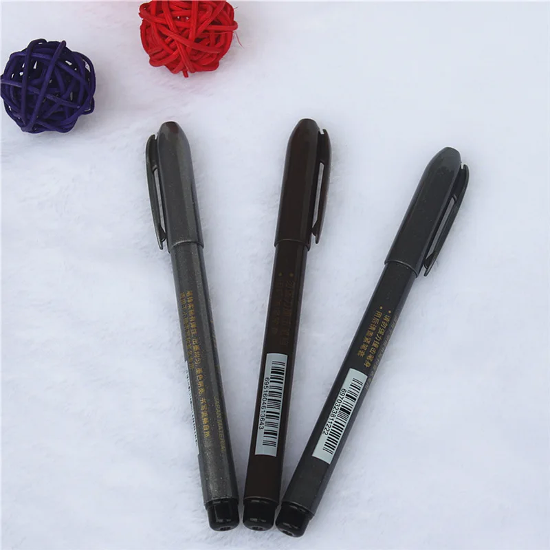 3 Types Calligraphy Brush Pen to Choose Soft Brush Felt Tips Pens Signature Manga Drawing Sketch Liner Finelier School Supplies 3