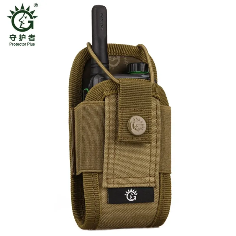 

Multifunctional walkie-talkie bag Molle tactical walkie-talkie bag camouflage accessory bag outdoor sports waist package