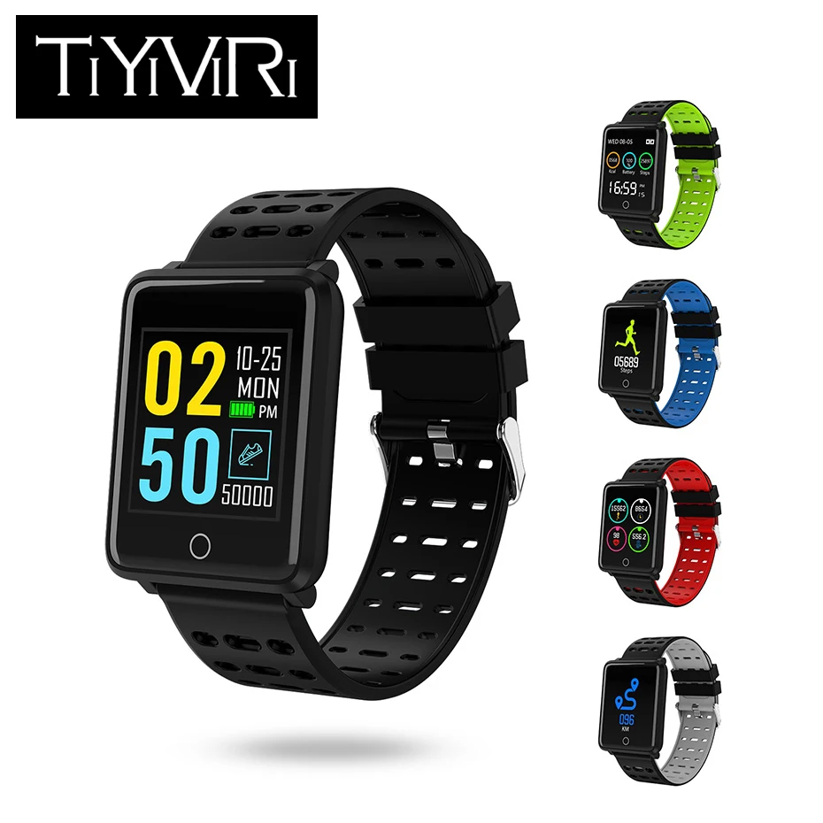 

TiYiViRi F3 Sports Smart Watch Bracelet IP68 Waterproof Outdoor Mode Fitness Tracker Pedometer Bluetooth SmartWatch for Android