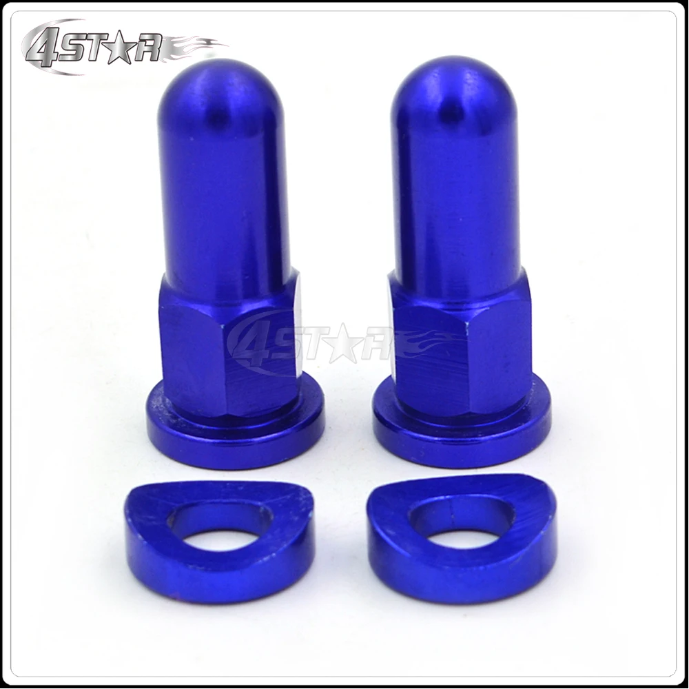 Motorcycle CNC Aluminum MX Rim Lock Covers Nuts Washers Security Bolts For KAWASAKI HONDA YAMAHA SUZUKI KTM Dirt Bike