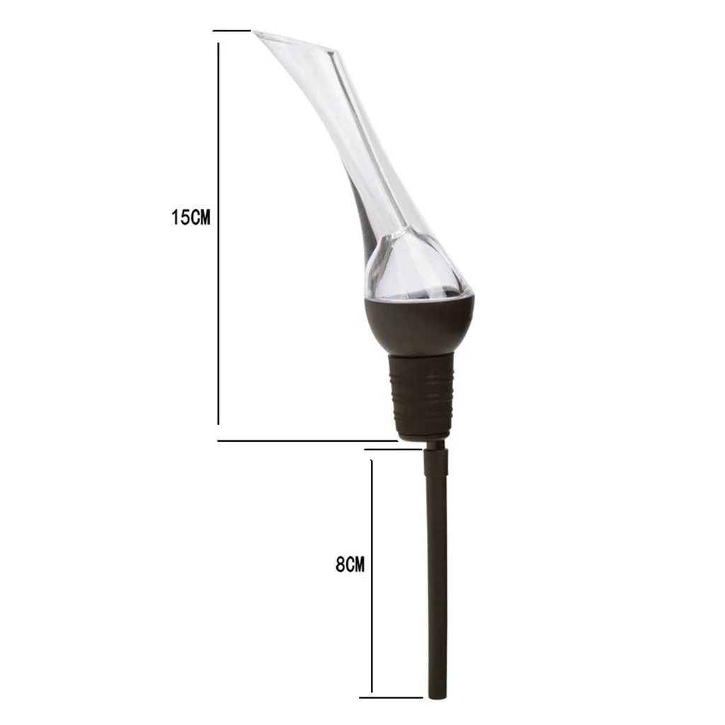 Аэратор для разливания Вина Премиум аэратор И Графин носик(черный) Насадка для аэрации вина и графин пробка на бутылку вина