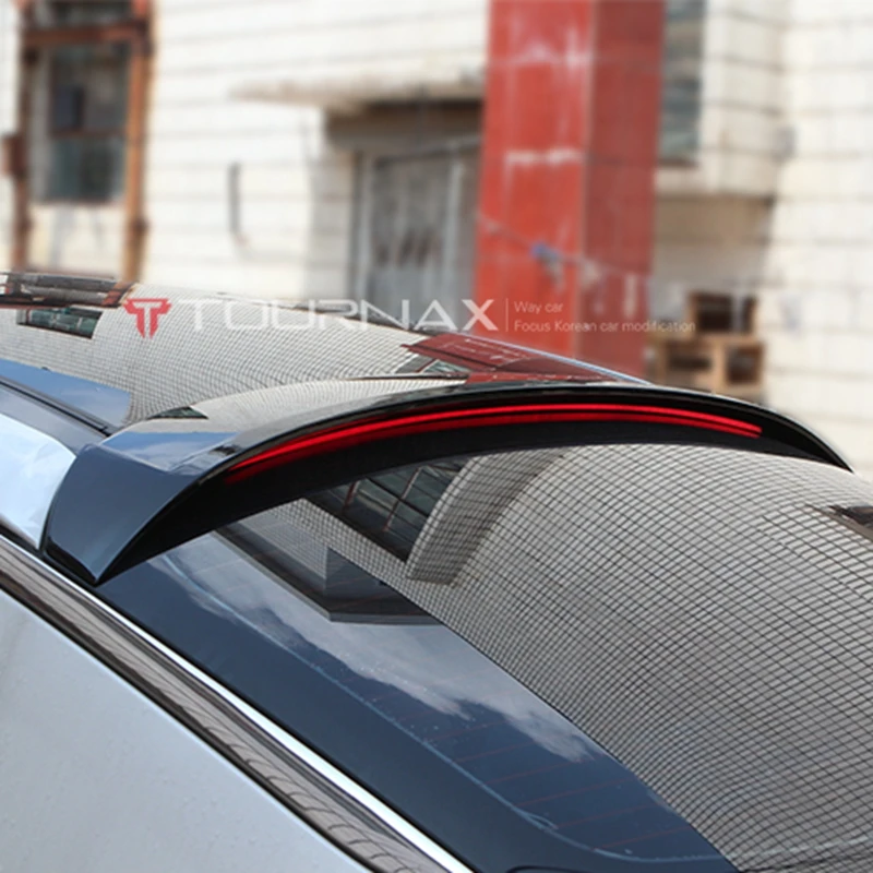 Задний черный спойлер для kia K5 optima 2011 2015 с дополнительным тормозным