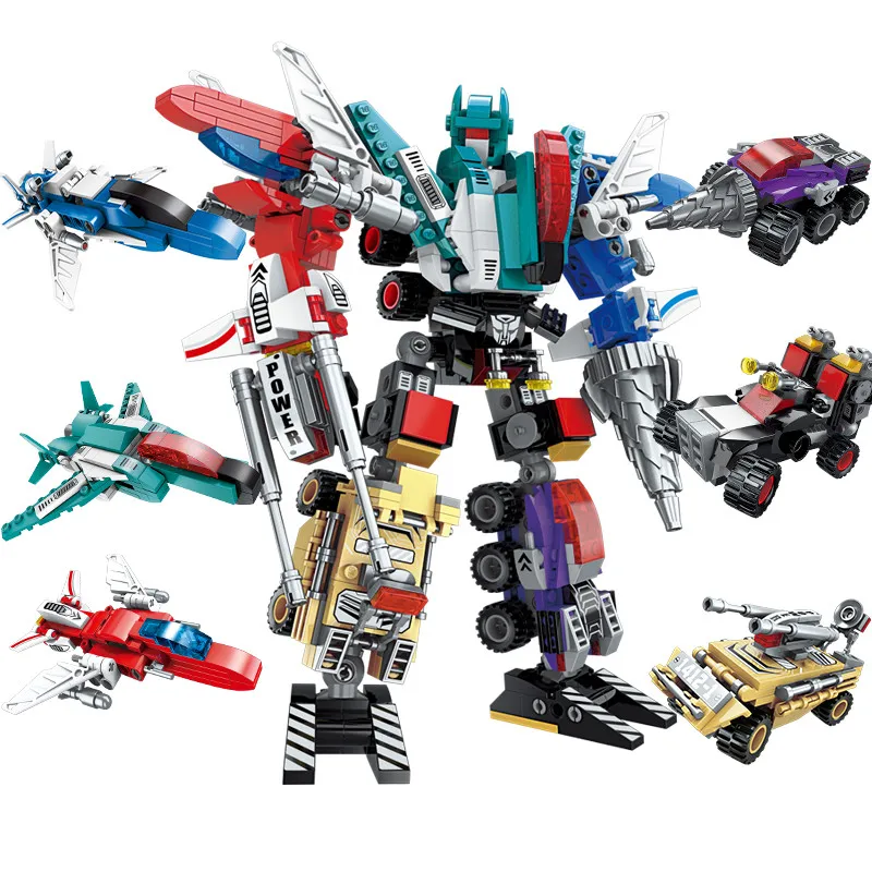 

Movie technic New Style ings War Transformation Robot Vehicle Plane car DIY City Building Blocks Brick Kit Toy Kids Gift