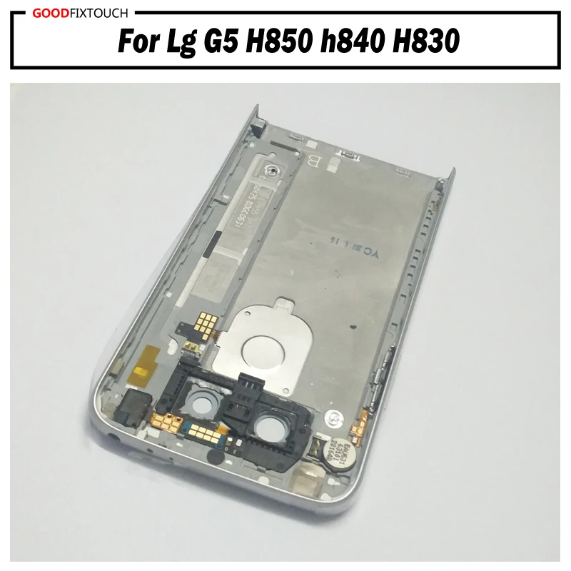 Задняя крышка для Lg G5 H850 h840 H830 задняя аккумулятора корпус задней панели батареи