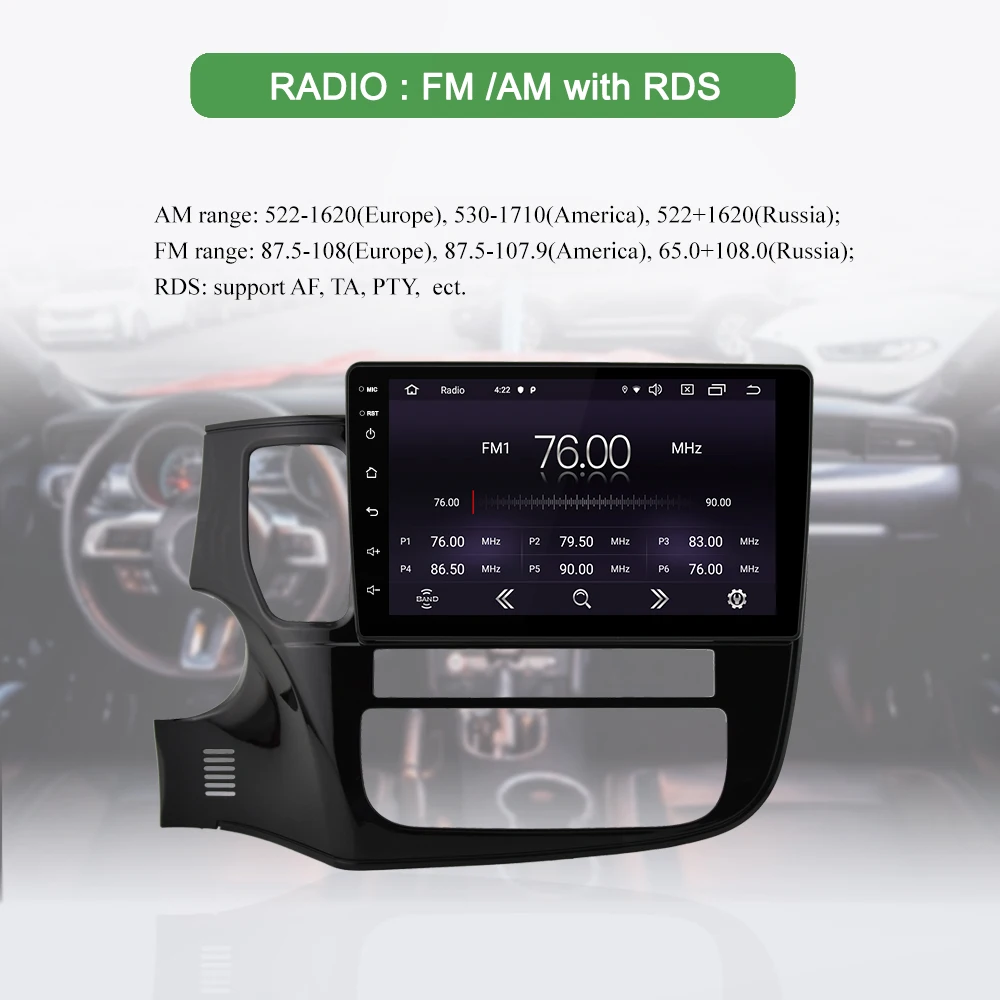 Flash Deal Bonroad 2din Android 9.0 Car Multimedia Playr For Mitsubishi Outlander 3 2012-2018 GPS Navigation Radio With 4G 4 Flash Deal Bonroad 2din Android 9.0 Car Multimedia Playr For Mitsubishi Outlander 3 2012-2018 GPS Navigation Radio With 4G 4