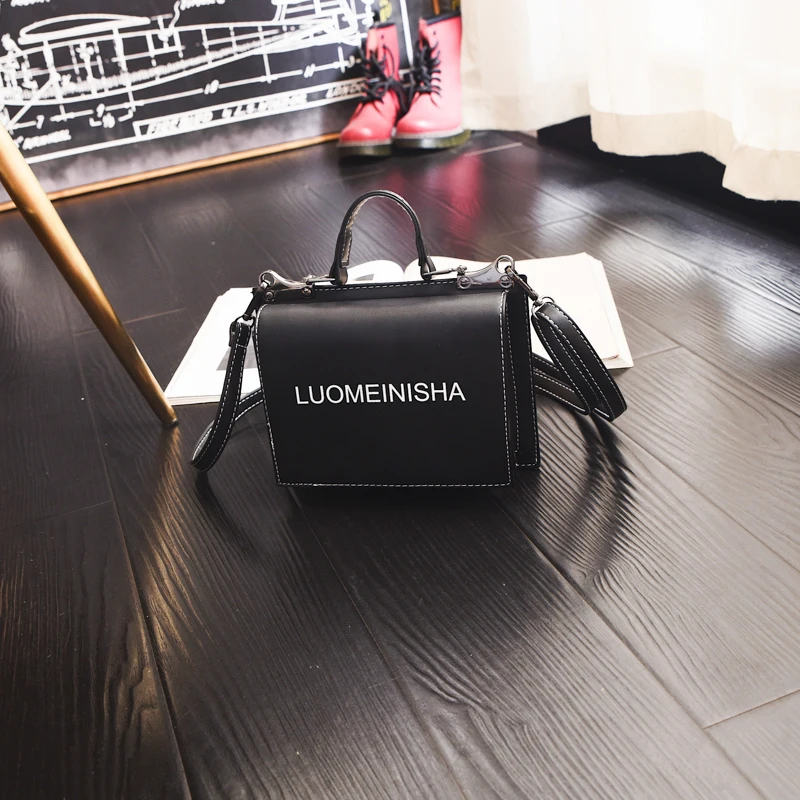 Women Leather Handbag Stitching Female Crossbody Shoulder Bags Ladies Travel Messenger Bag Fashion Bolsa Feminina Tote SS7210 (22)