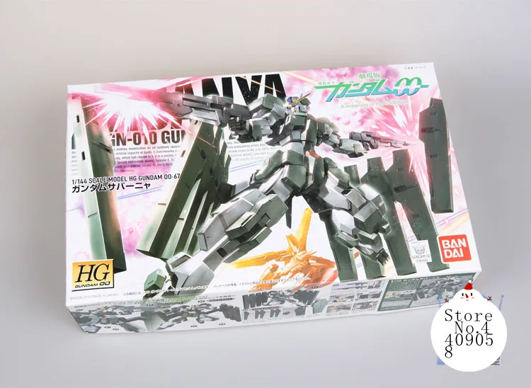 Kits de Montagem de Modelo Figura de Ação Bandai - 144 hg Gundam Zabanya tv Versão 64562 67 00 1 13 Figuras de ação