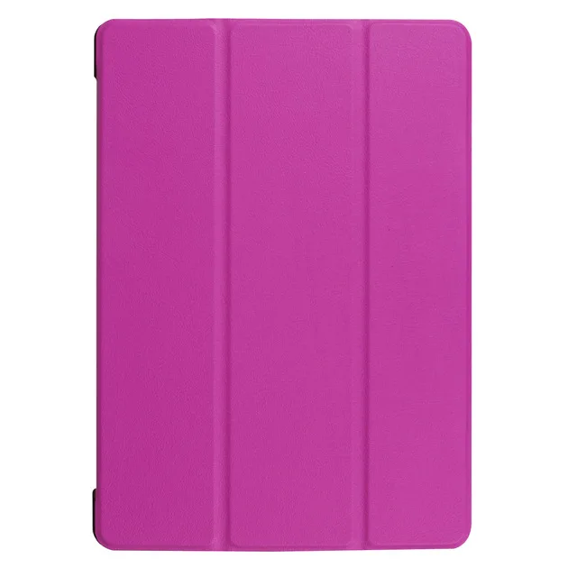 Роскошный умный чехол, защитный для huawei MediaPad T3 AGS-L09 AGS-L03, 9,6 дюймов, кожаный чехол для планшета Honor Play Pad 2 9,6 - Цвет: purple