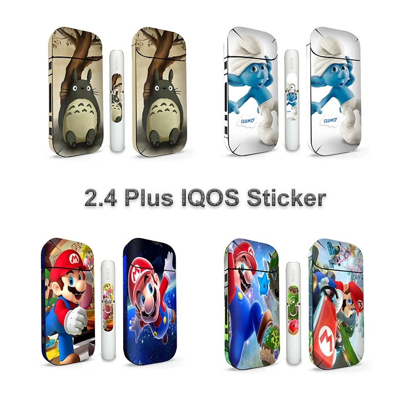 

Cartoon Super Mario Sticker for IQOS Protector Skin for IQOS 2.4 Plus Drop Shipping