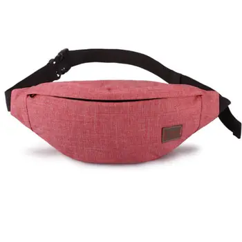 

Women Mens Waist Bag Fanny Pack Nylon Belt Bags Small Purse Phone Pouch Waist Packs Chest Bag Pochete Waist Pack Bag For Women