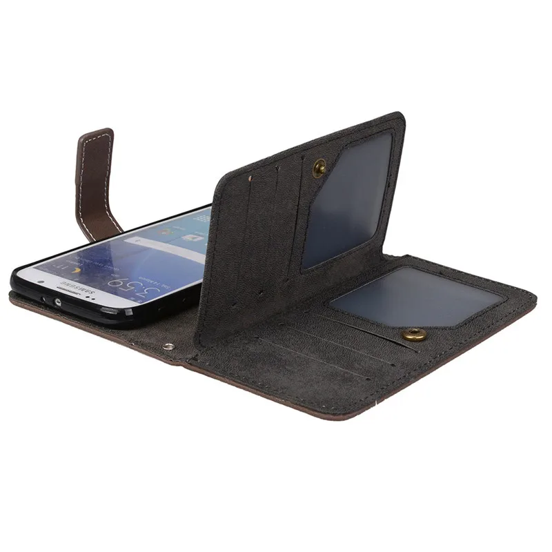 For Apple iPhone 6 Case Luxury leather Flip cover sFor iPhone 6S Multifunction Nine cards Wallet Protective phone bag for iphone6 case cover20