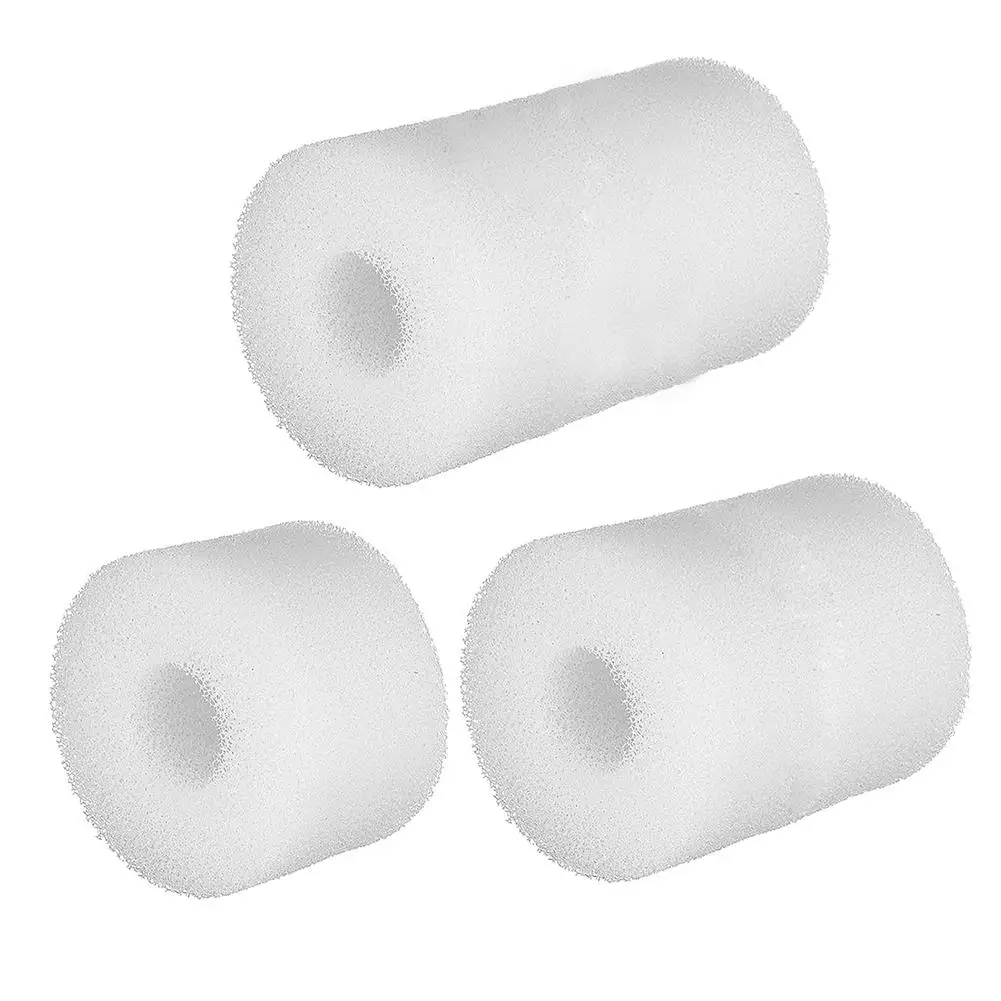 3 Sizes Swimming Pool Filter Foam Reusable Washable Sponge Cartridge Foam Suitable Bubble Jetted Pure SPA For Intex S1 Type