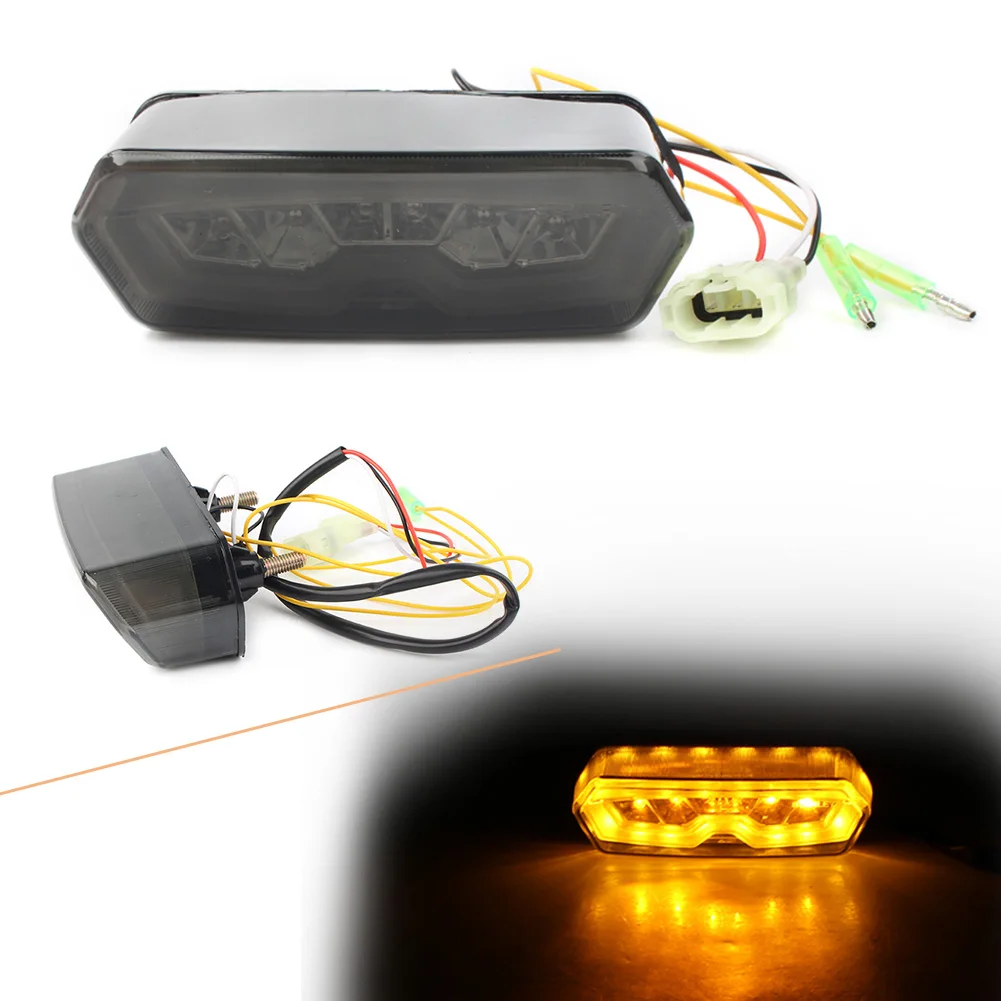 

Motorcycle Integrated Taillight Rear Brake Stop Turn Signal Light For Honda Grom MSX125 2014 2015 2016 14 15 16 LED Lamp