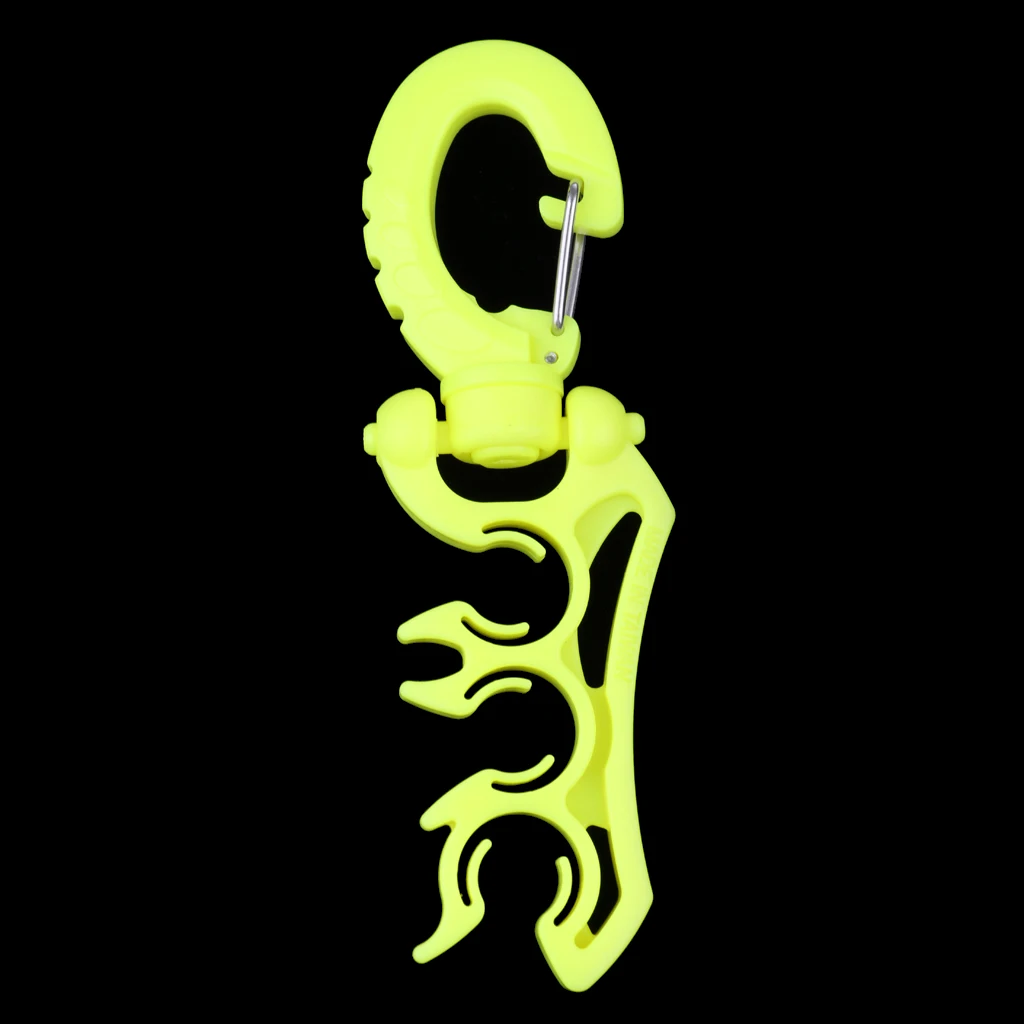 Premium Durable  Scuba Diving Triple 3 Hose Regulator Gauge Octopus Holder Retainer Folds Rotates Clip Scuba Diving Diver    