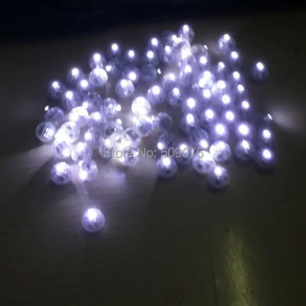 

10pcs/lot warm white BALLOON LAMP LED BALL LIGHT for Paper Lantern Balloon Wedding Party Floral Decoration