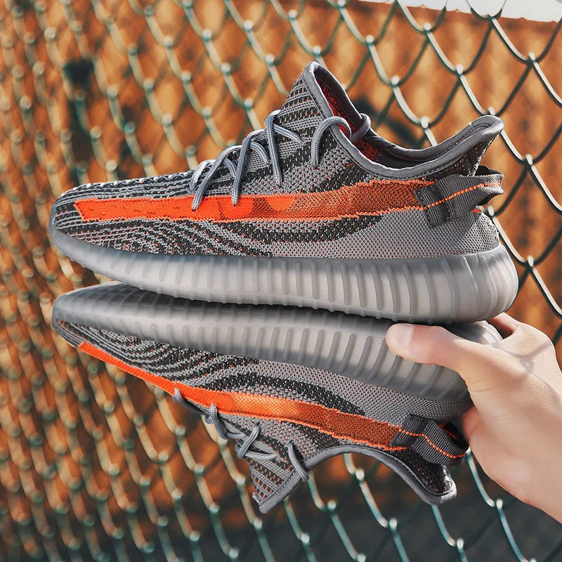 

Fashion 2019 Men Casual Air Cushion Shoes Summer Outdoor Breathable Sport Shoes Men Sneakers Slip-On Mesh Walking Footwear