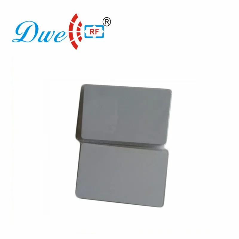 DWE CC RF PVC 125khz TK4100 13 56 mhz MF 1K rfid считывающая карта для системы контроля доступа 0 8mm ISO