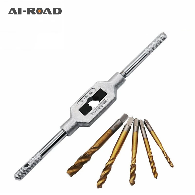 

5pc Hss Spiral Point Tap Straight Flute Metric Machine Screw Taps Straight Flute Thread Metric Machine Screw Tap Set M3-M8
