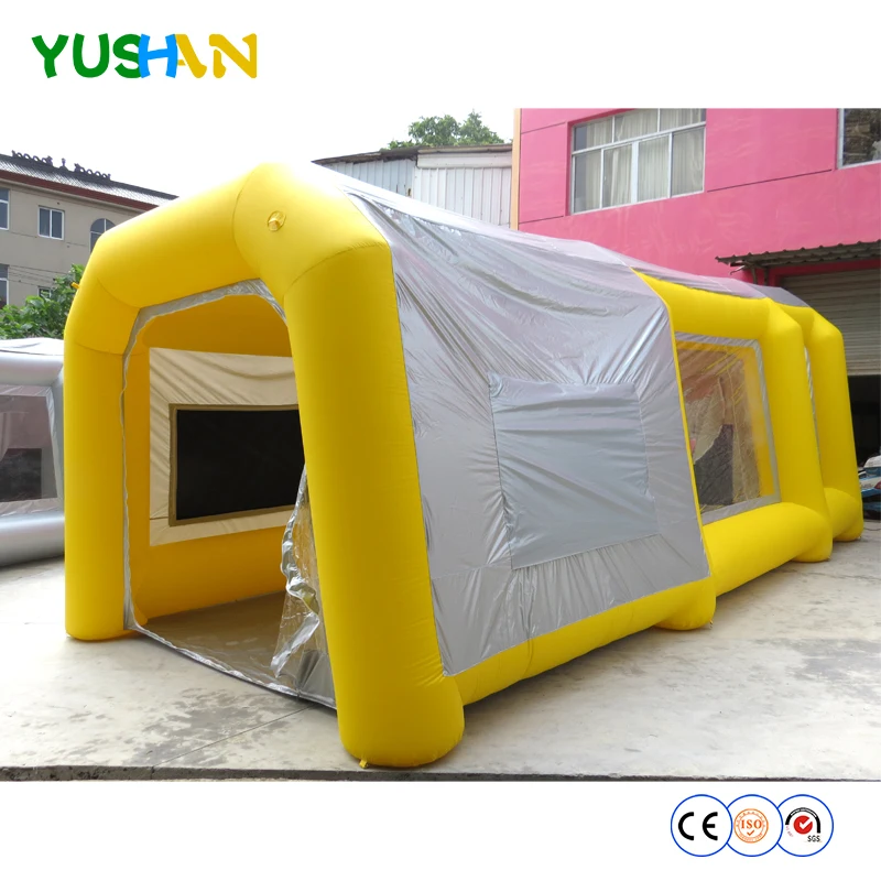 

free shipment!giant inflatable paint tent/inflatable spray tent for car/used inflatable tents for sale