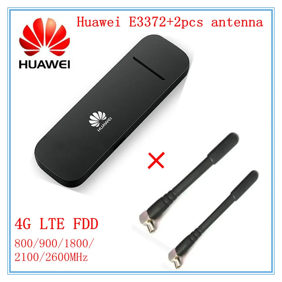 Разблокированный huawei E8372 E8372h-153 E8372h-608 с антенной 2 шт 150 м LTE USB Wingle LTE 4G USB WiFi модем автомобильный wifi PK E3372