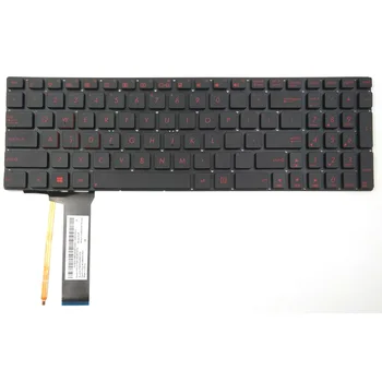 

New Laptop Keyboard for Asus N56VM-S3129V N56VM-S3151V N56VM-S4032V N56VM-S4125V N56VM-S4157V Series Without Frame With Backlit