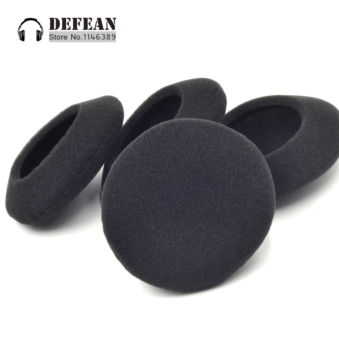10pcs foam cushion ear cover pads for Logitech h555 h 555 Headphone